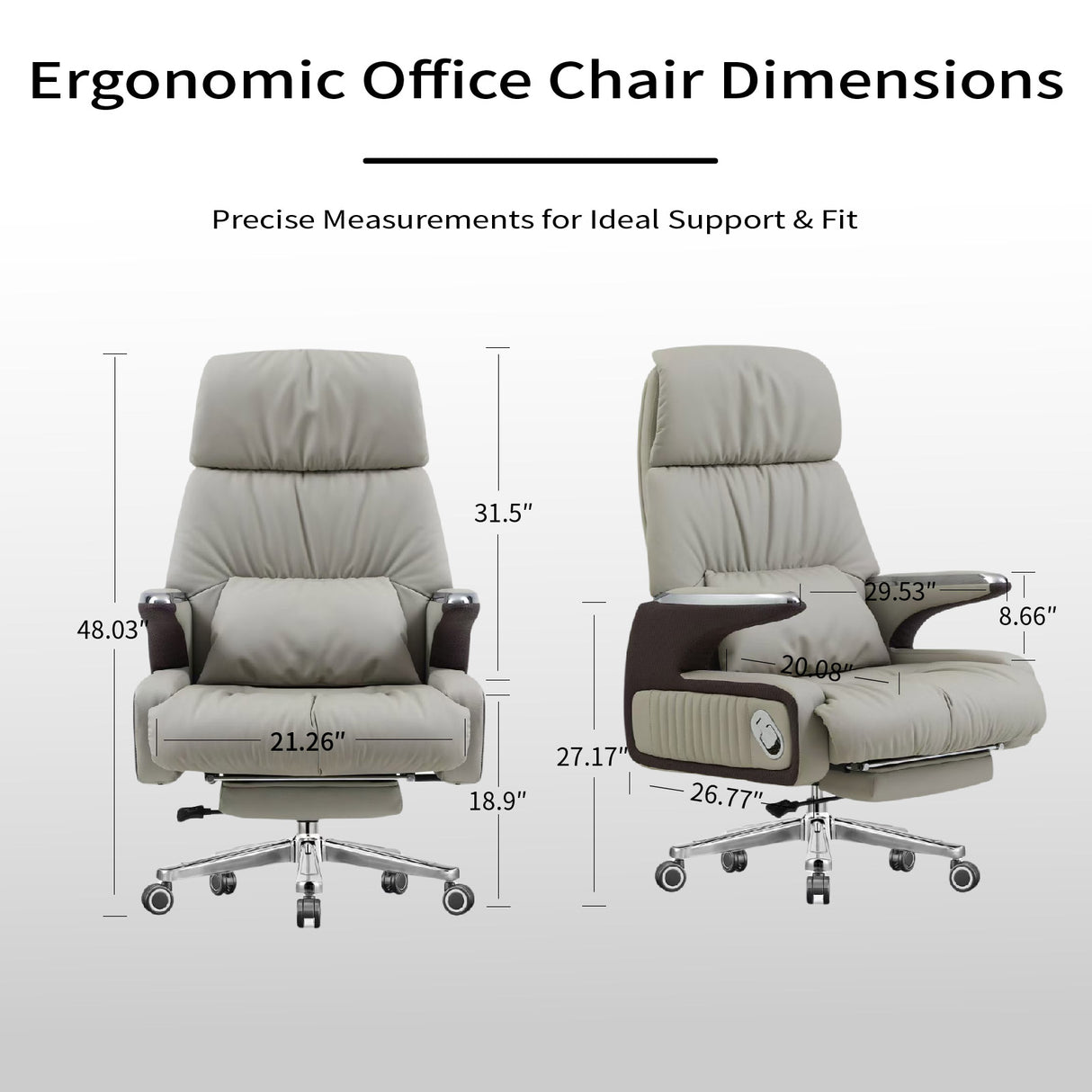 Lennon Massage Office Chair