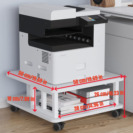 Large Printing Copier Storage Rack Base