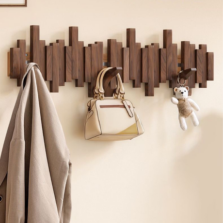 Magnus Natural Wood Coat Rack