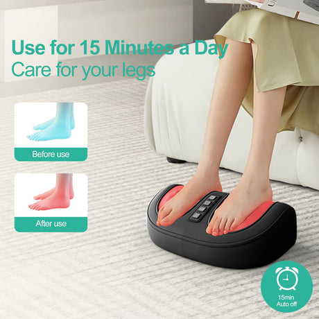 Heated Rolling Foot Massager
