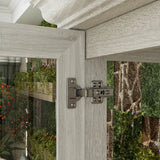 Coast Grey Oak Glass Door Display Cabinet