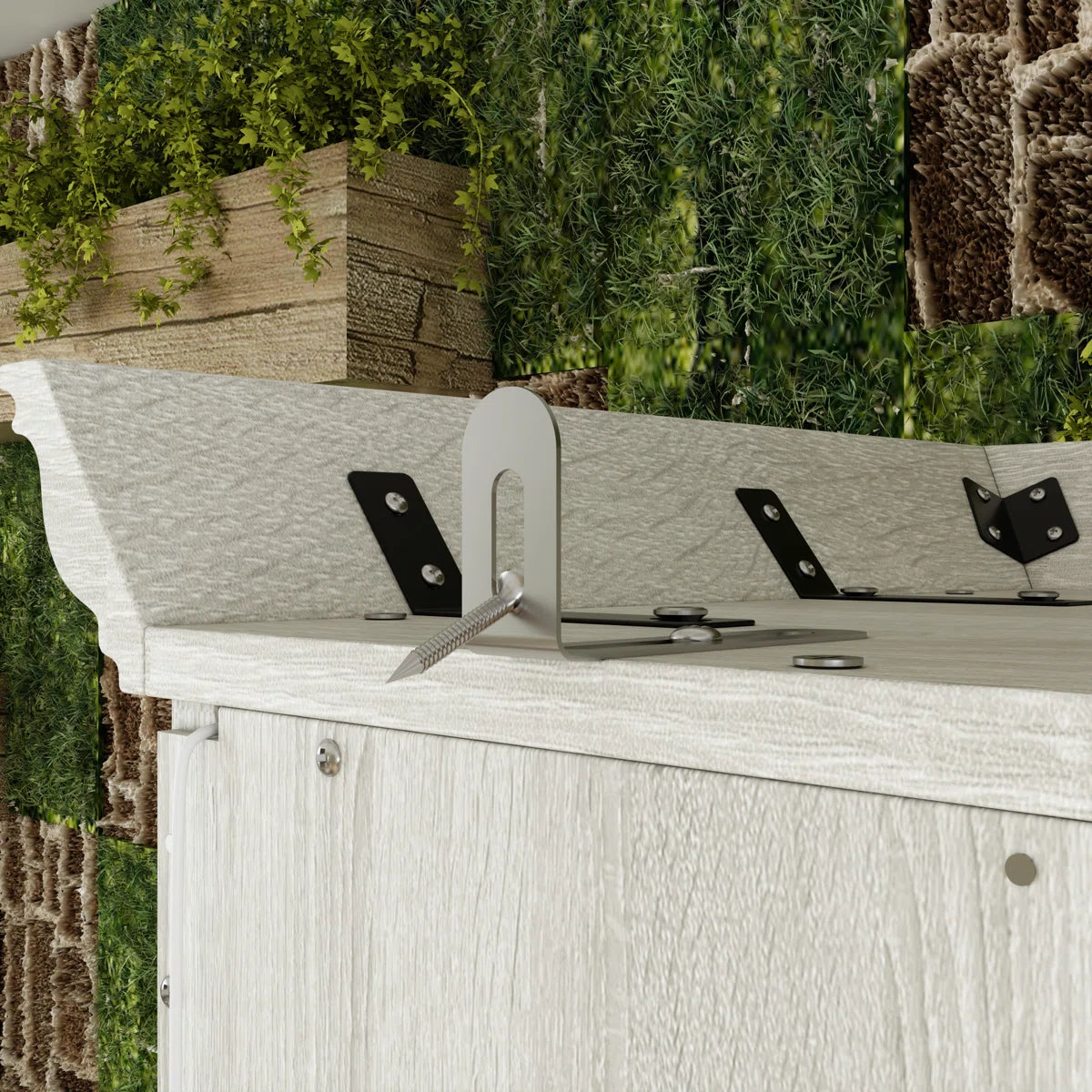 Coast Grey Oak Glass Door Display Cabinet