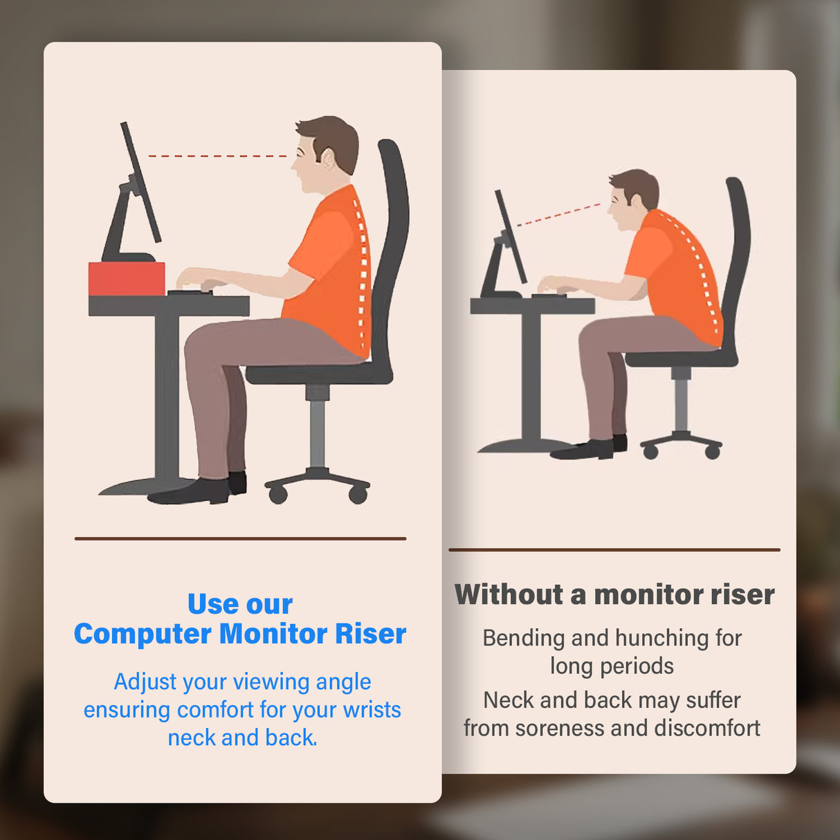 GC01 PRO Gaming Monitor Riser