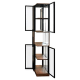 Jones Elegant 70" Multi-tier Pull-out Storage Display Cabinet