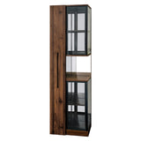 Jones Elegant 70" Multi-tier Pull-out Storage Display Cabinet