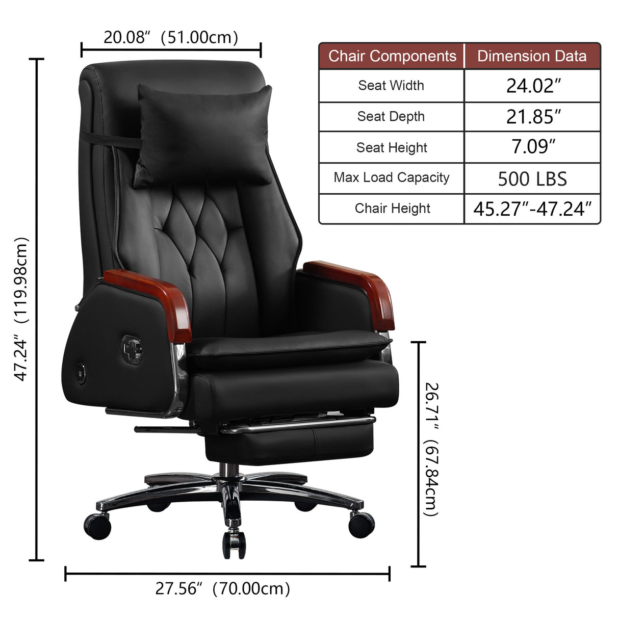 Fauteuil de massage Cameron