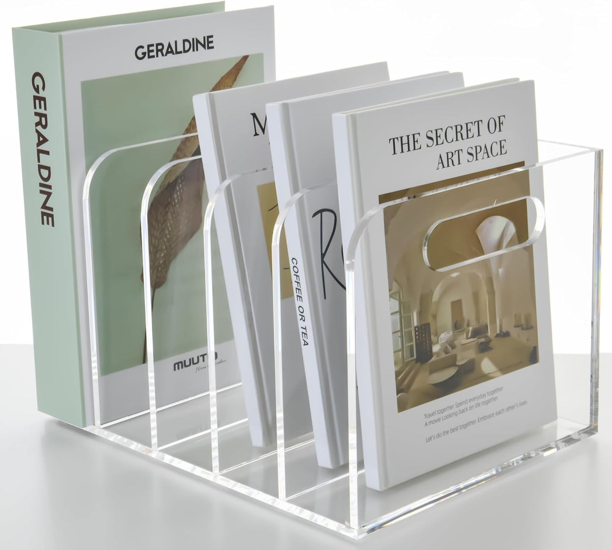 Magnus Acrylic Magazine File Holder