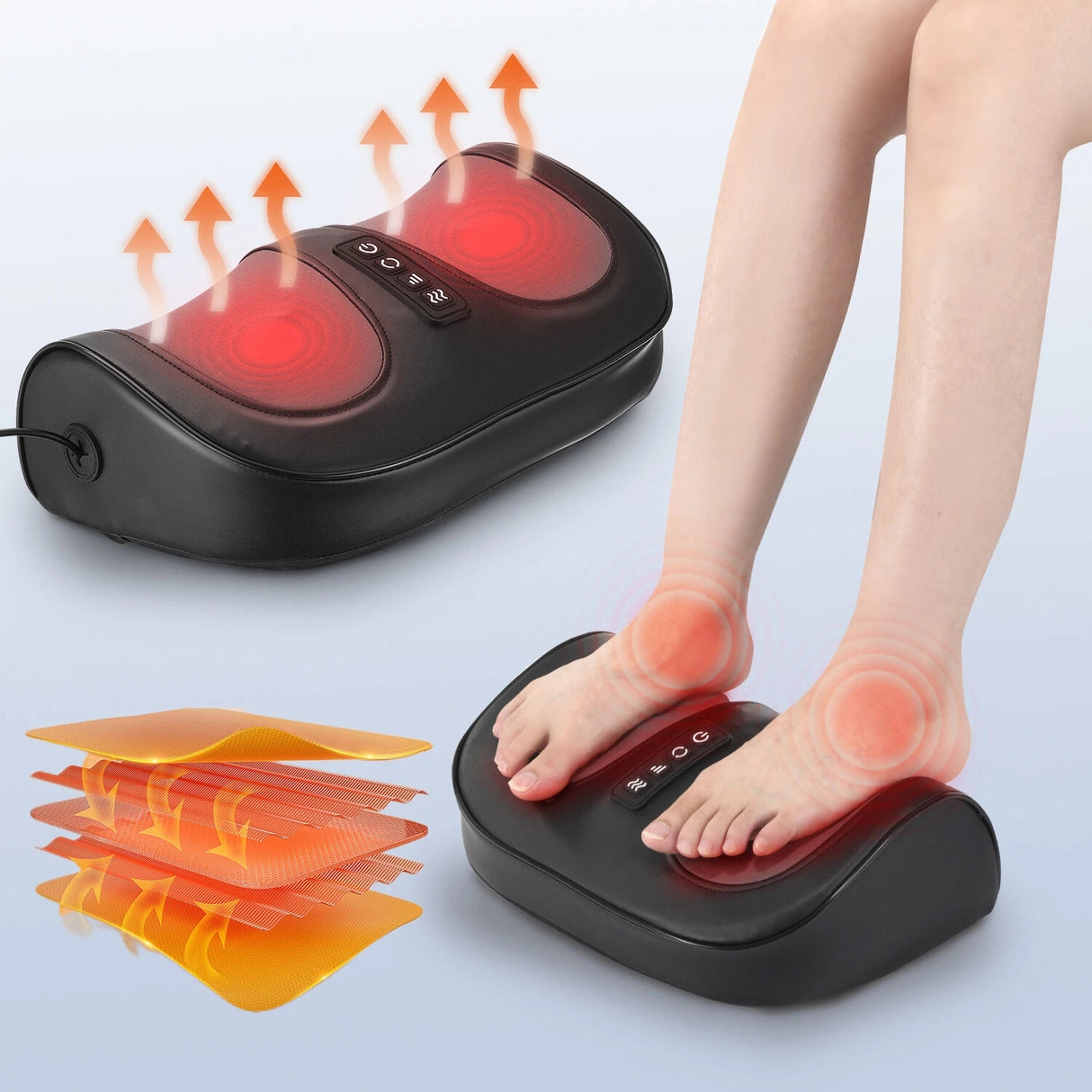 Heated Rolling Foot Massager