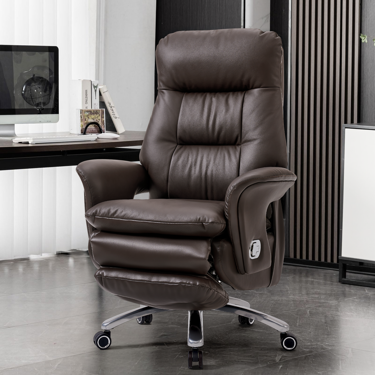 Pelle Massage Power Recliner Chair