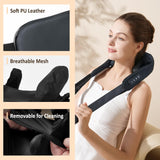🎁 FREE MASSAGER INCLUDED-Neck and Back Massager with Heat
