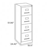 Bowen 4-Drawer Vertical Legal File Cabinet