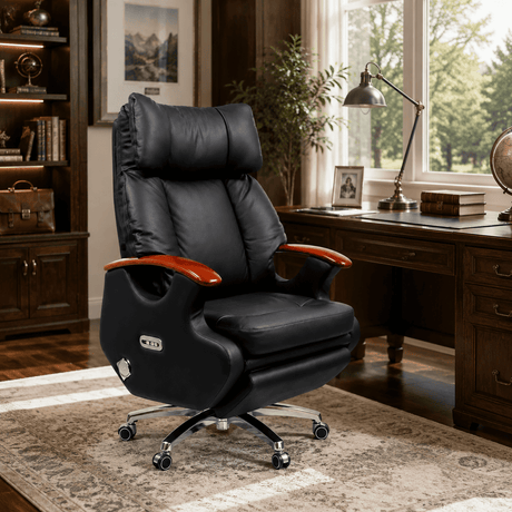 ARVEN Premium Leather Executive Chair – Lifestyle Image