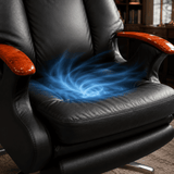 ARVEN Premium Leather Executive Chair – Rendering 1