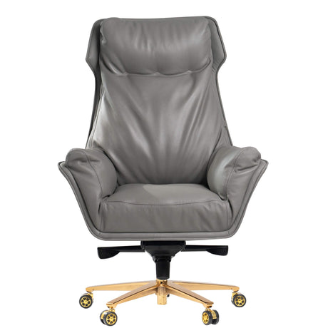 Austin Upholstered Office Chair-Grey