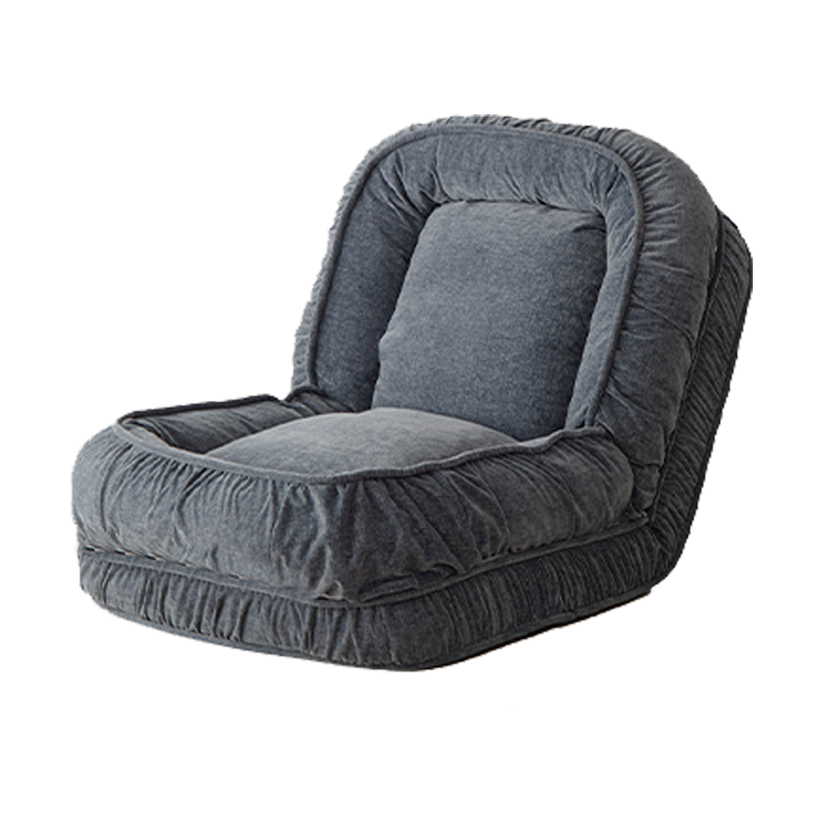 Blue-Louann Cozy Folding Sofa Bed