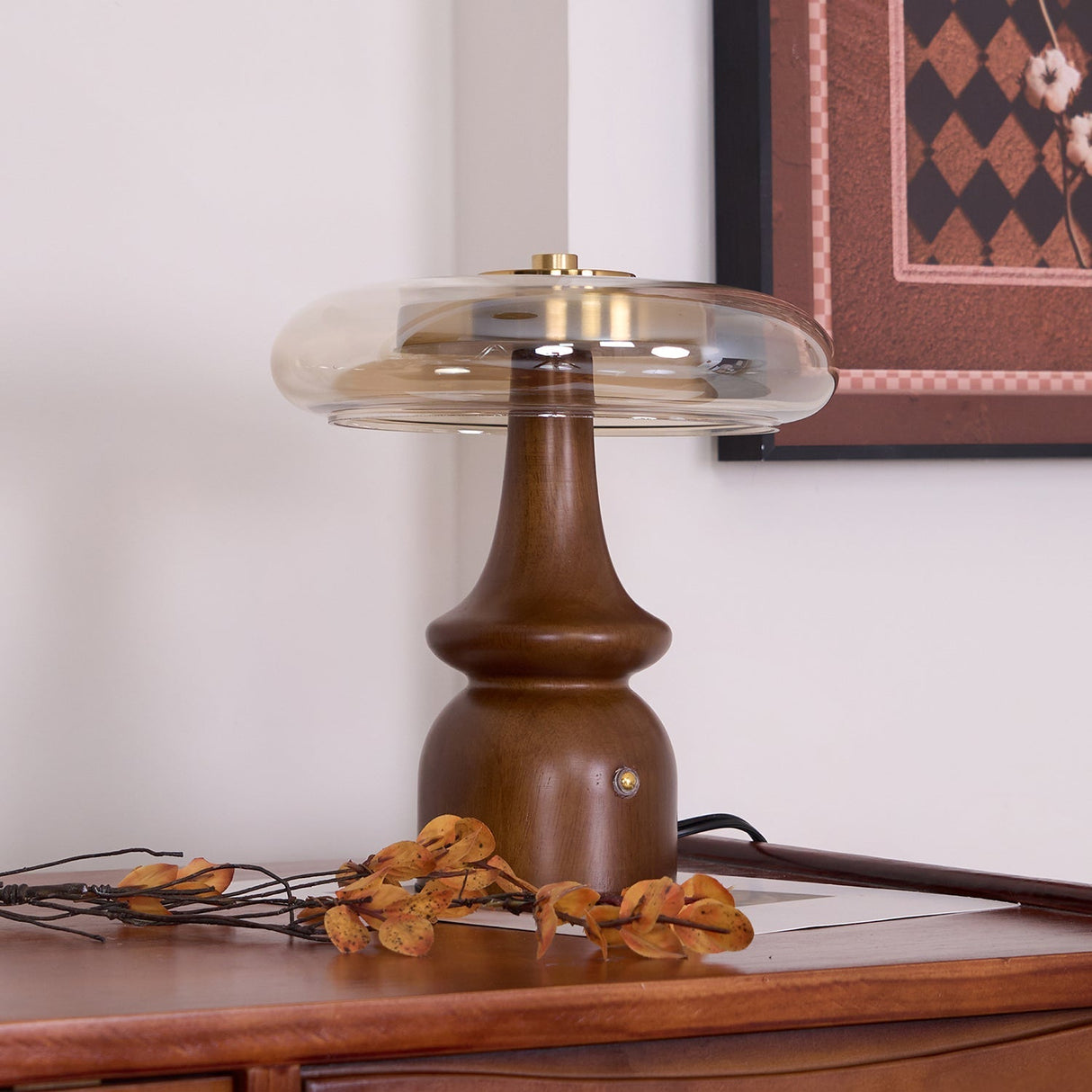 Cameron Glass Table Lamp