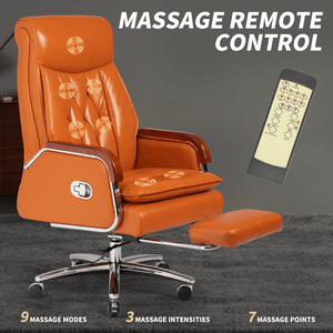 Cameron Massage Office Chair - cocoabrown - massage control