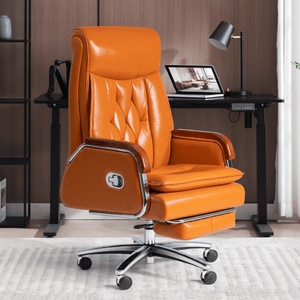 Cameron Massage Office Chair - cocoabrown at home