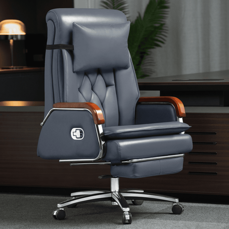 Cameron Massage Office Chair - grey