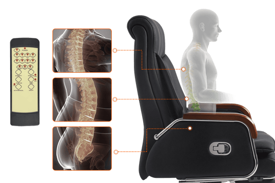 Cameron Massage Office Chair - massage points