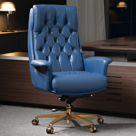 Cellier massage office chair-blue