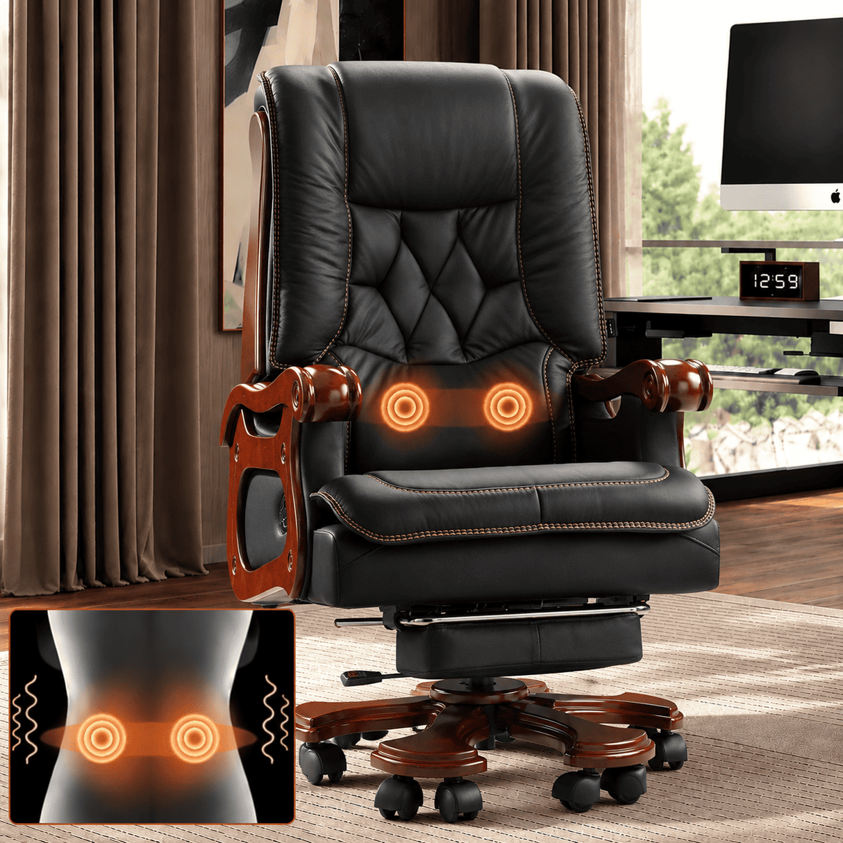 Evan Massage Office Chair