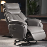 Coast Power Office Recliner Chair-gray-at home