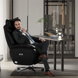 Coast Power Office Recliner Chair-black-model