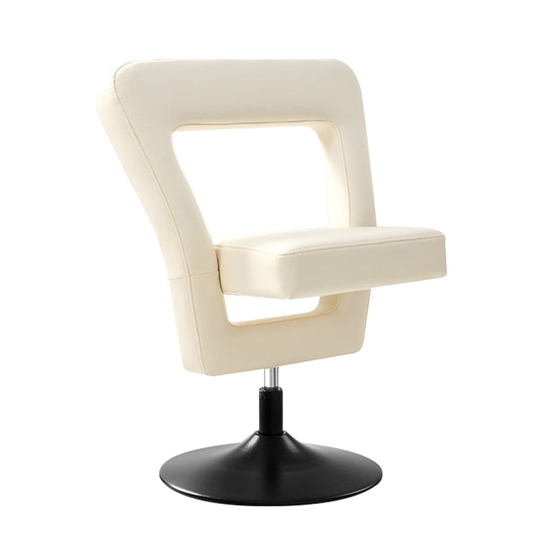 Diana Leather Foldable Swivel Desk Chair