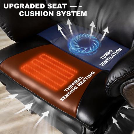 Duke Massage Power Recliner