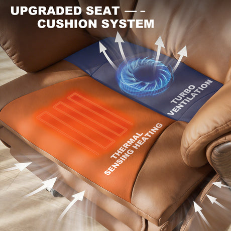Duke Massage Power Recliner