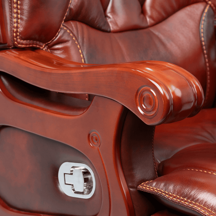 Evan Massage Office Chair-sunflower-armrest