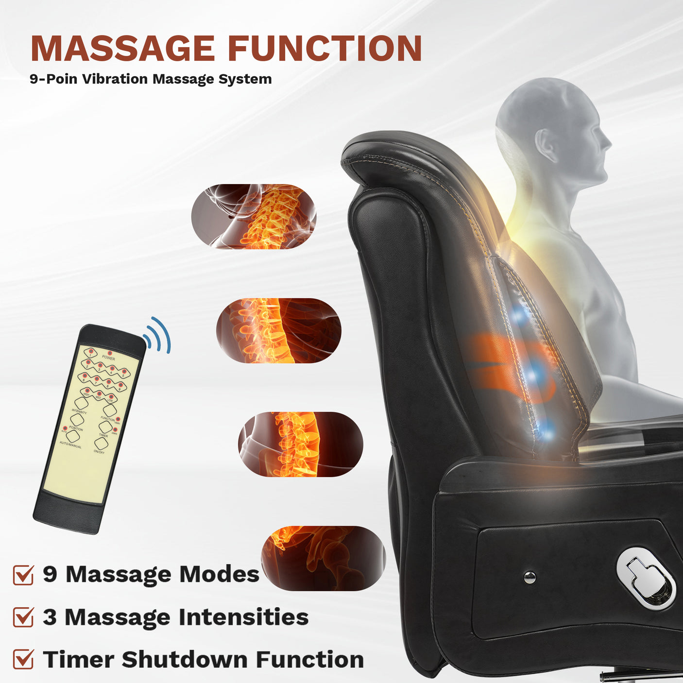 Fauteuil de massage Jones