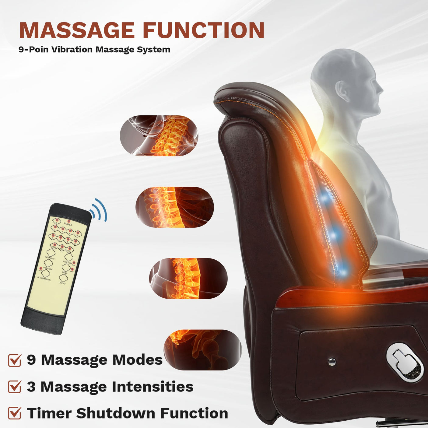 Fauteuil de massage Jones