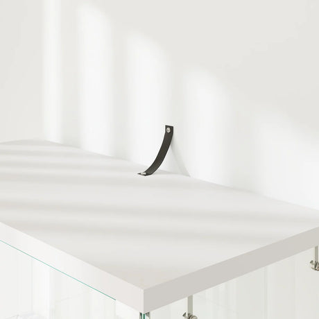 Cameron MDF & Tempered Glass Curio Display Cabinet