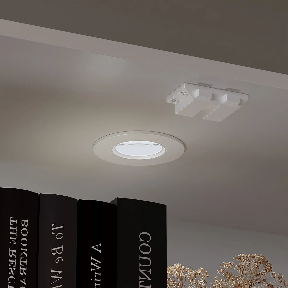 Luca White LED Illuminated Glass Door Display Cabinet