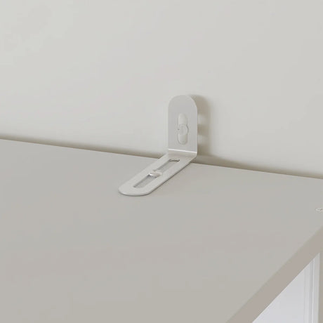 Luca White LED Illuminated Glass Door Display Cabinet