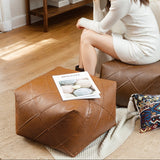 Jones Handmade Moroccan Square Ottoman Footstool