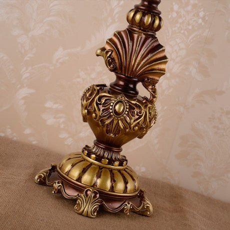 Mason Vintage Floral Lace Table Lamp