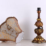 Mason Vintage Floral Lace Table Lamp