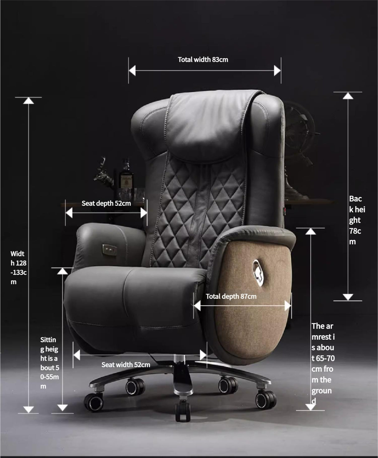 Ettore Massage Office Chair