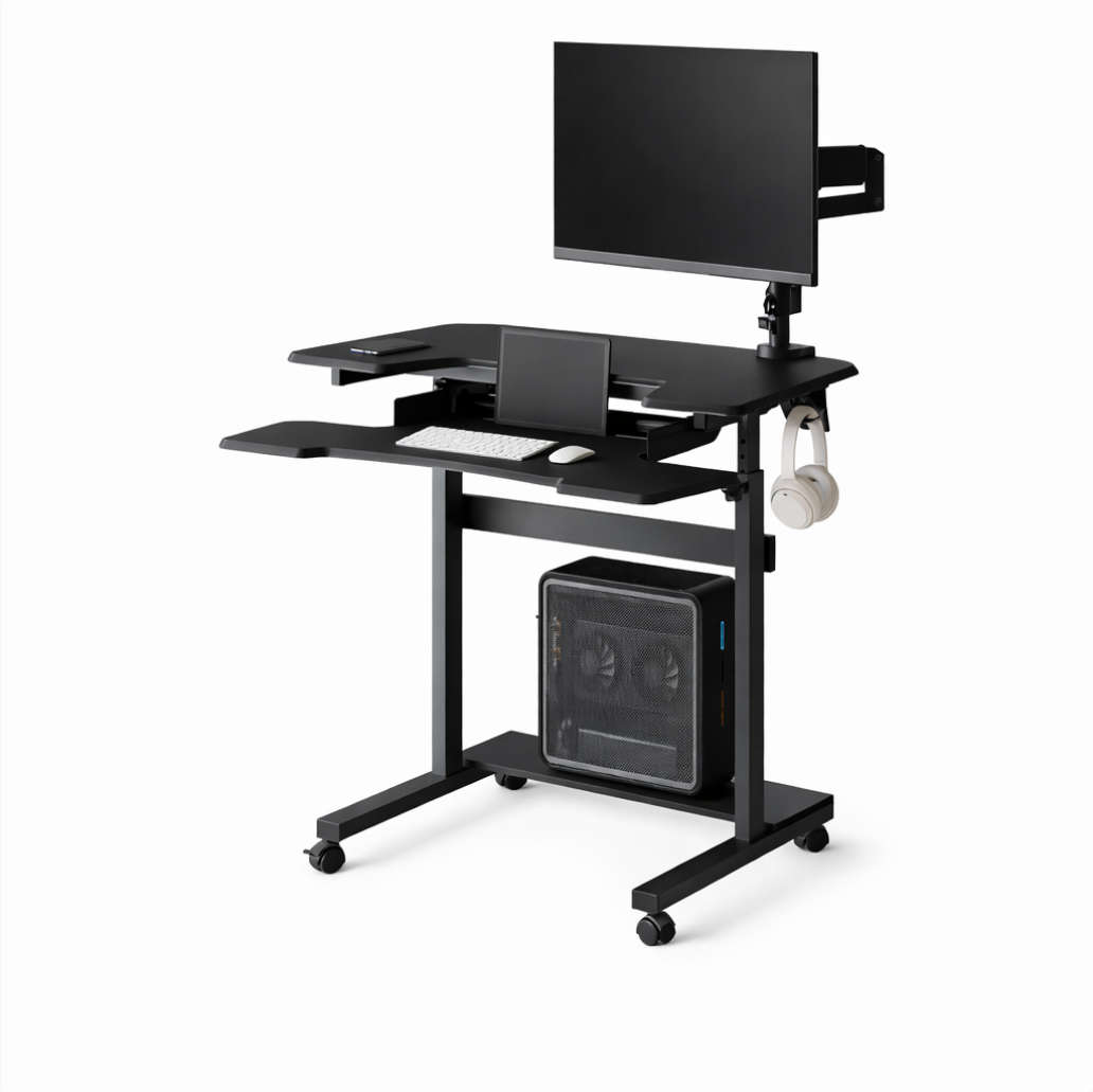 WS-790 Ergonomic Mobile Standing Desk