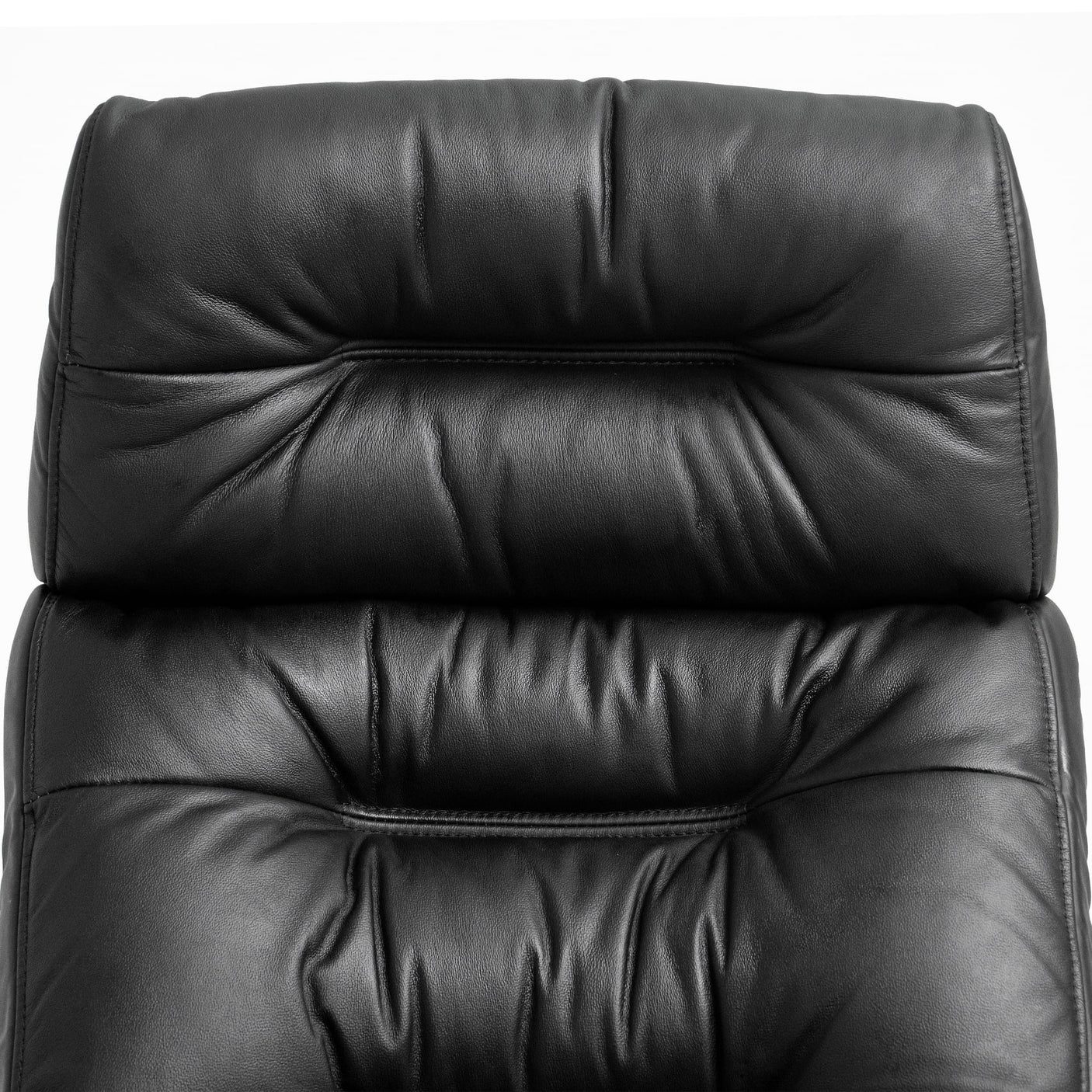 Vane Massage Office Chair -black-headrest