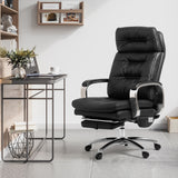 Vane Massage Office Chair -black-display