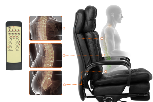 Vane Massage Office Chair-massage system