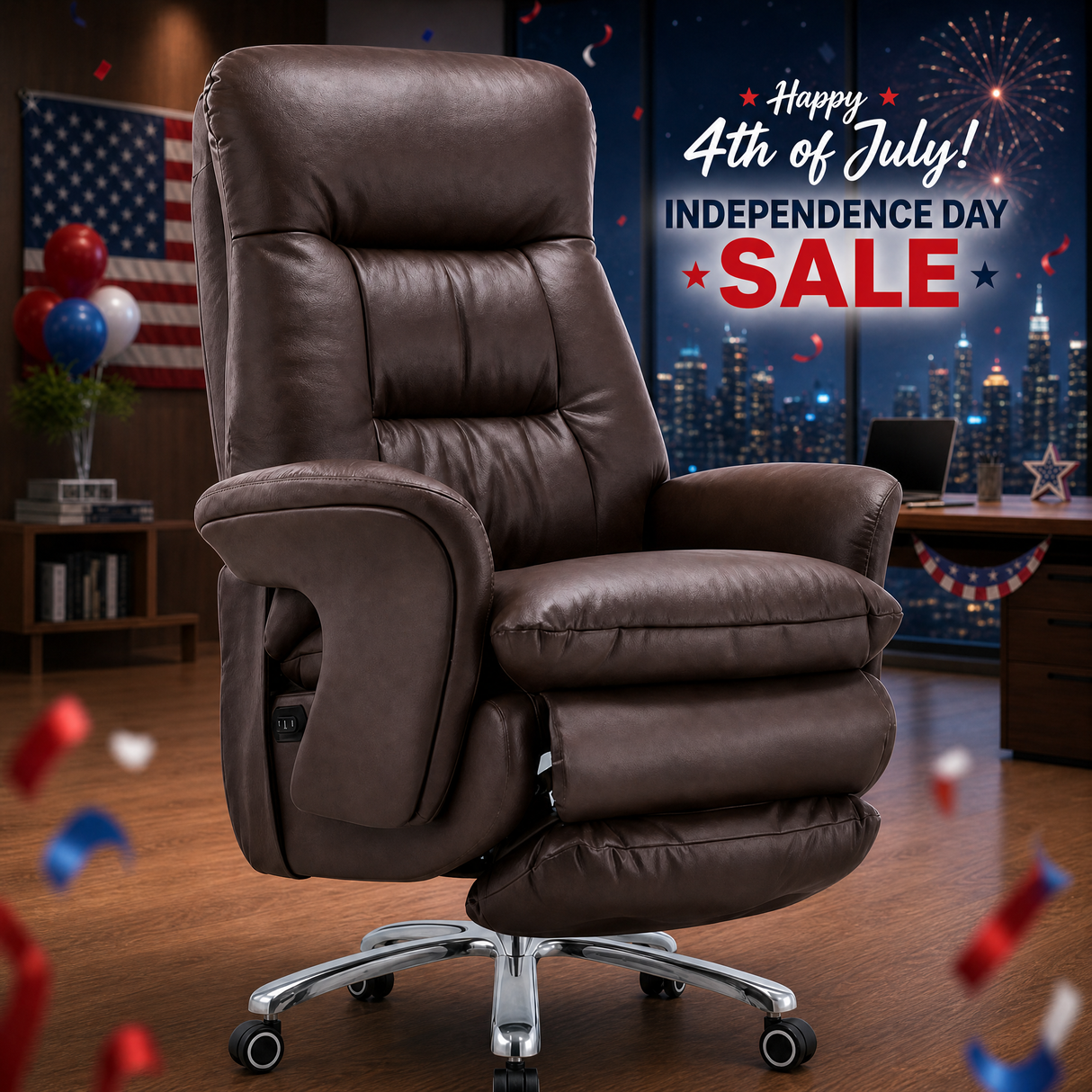 Pelle Massage Executive Chair