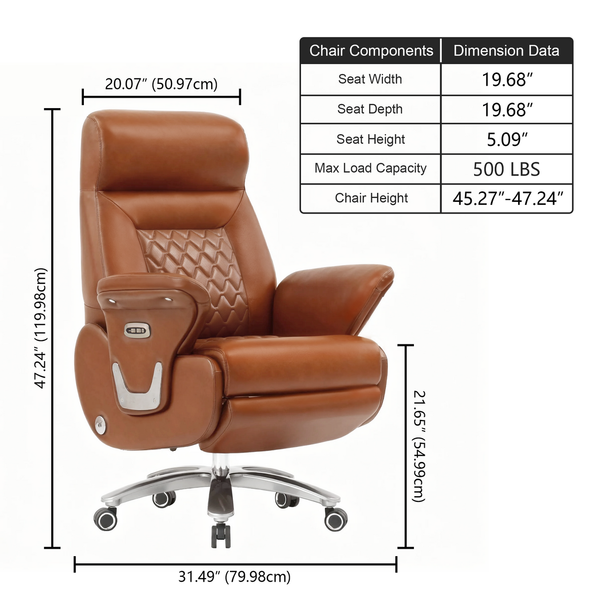 Luca Massage Office Chair