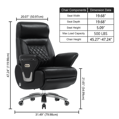 Luca Massage Office Chair