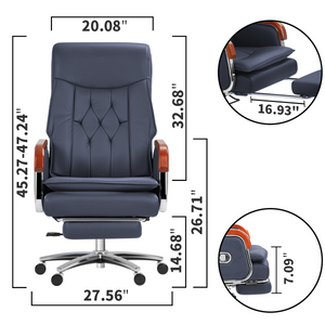 Cameron Executive Office Chair (Dark Gray)