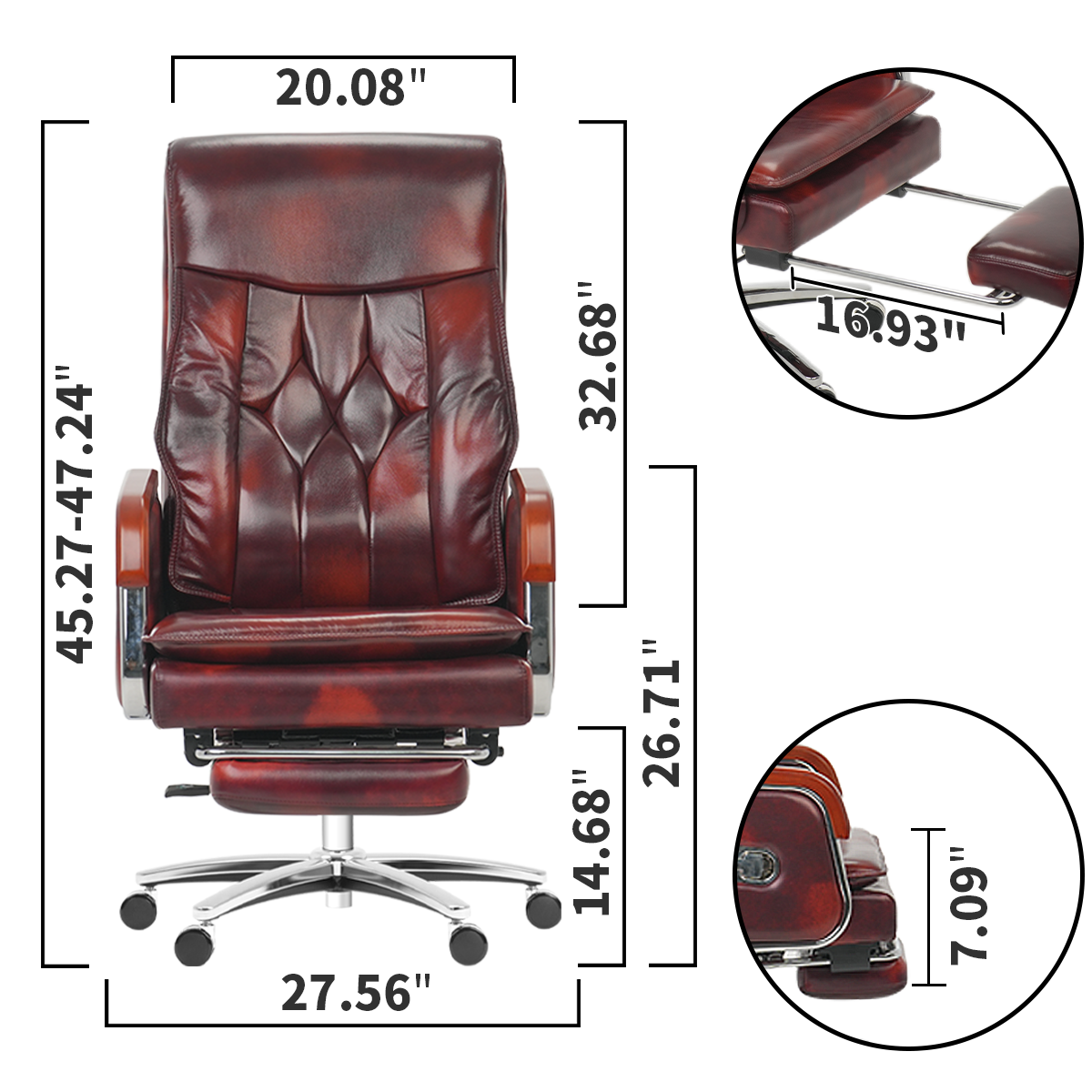 Cameron Massage Office Chair (Sun Flower)